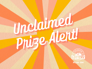 Unclaimed Prize Alert!