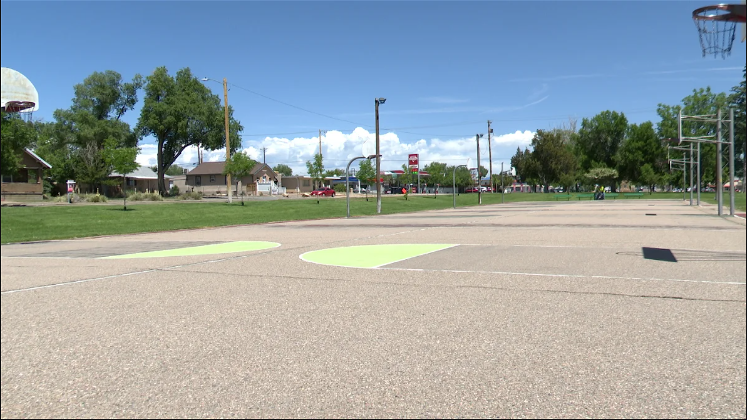 The Slabs basketball courts in Pueblo