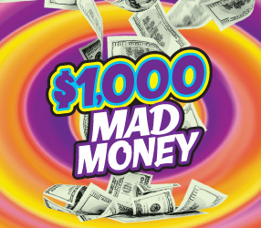 MAD MONEY scratch-off ticket