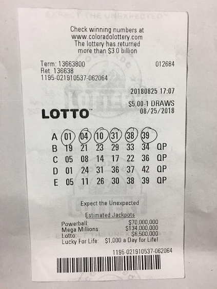 lucky lotto numbers