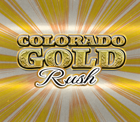 COLORADO GOLD RUSH scratch-off ticket