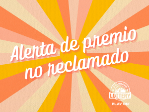 Alerta de premio no reclamado