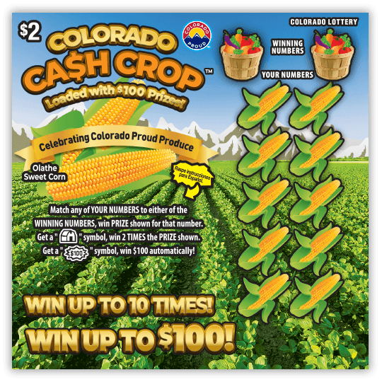 Colorado Cash Crop Ticket - Corn - $2