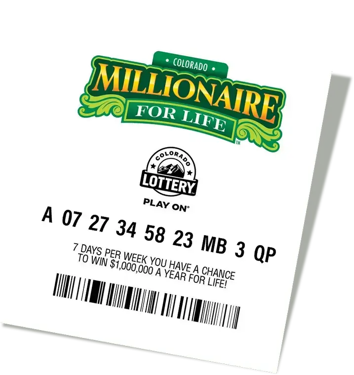 Millionaire For Life Ticket
