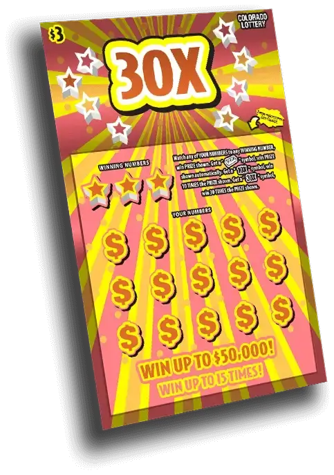 Colorado Lottery Ticket - 30X
