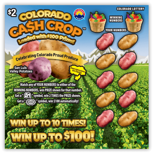 Colorado Cash Crop Ticket - Potato - $2