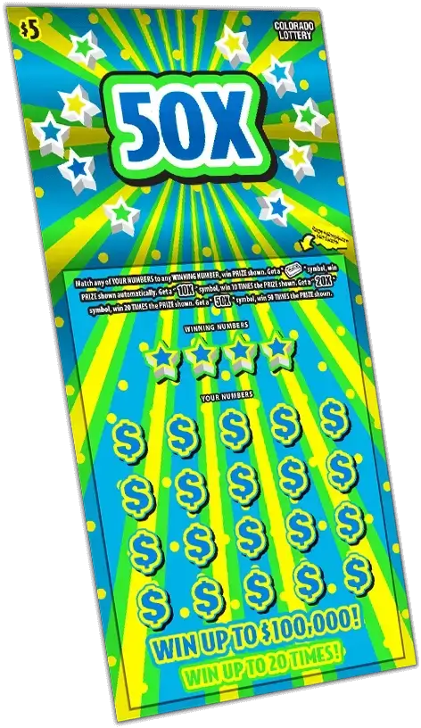 Colorado Lottery Ticket - 50X