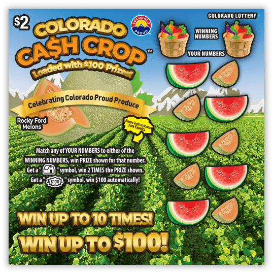 Colorado Cash Crop Ticket - Melon - $2