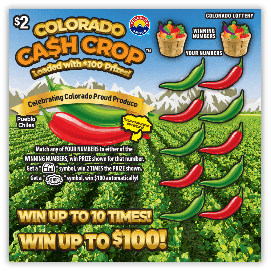 Colorado Cash Crop Ticket - Peppers - $2
